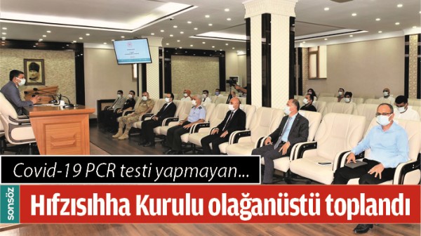 BATMAN HIFZISIHHA KURULU OLAĞAN&Uuml;ST&Uuml; TOPLANDI