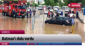 Batman&rsquo;ı dolu vurdu