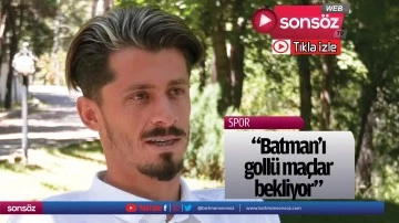 &ldquo;Batman&rsquo;ı goll&uuml; ma&ccedil;lar bekliyor&rdquo;