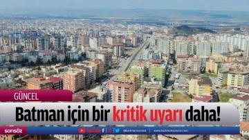 Batman i&ccedil;in bir kritik uyarı daha!