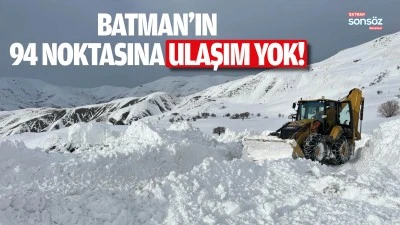 Batman&rsquo;ın 94 noktasına ulaşım yok!