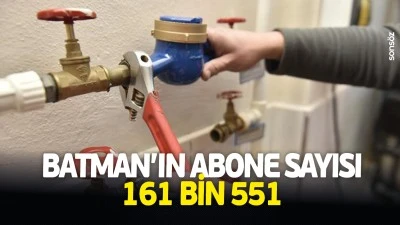 Batman&rsquo;ın abone sayısı 161 bin 551