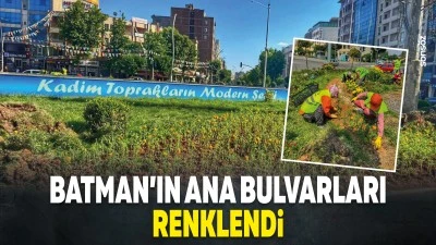 Batman&rsquo;ın ana bulvarları renklendi