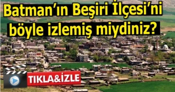 Batman'ın Beşiri İl&ccedil;esi'ni b&ouml;yle izlemiş miydiniz? Tıkla izle