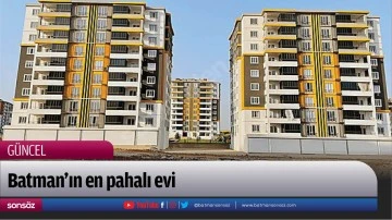 Batman&rsquo;ın en pahalı evi