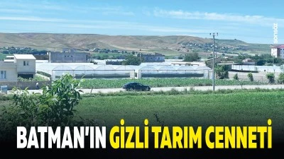 Batman&rsquo;ın gizli tarım cenneti