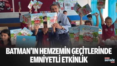 Batman&rsquo;ın hemzemin ge&ccedil;itlerinde emniyetli etkinlik