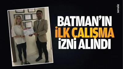 Batman&rsquo;ın ilk &ccedil;alışma izni alındı