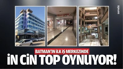 Batman&rsquo;ın ilk iş merkezinde in cin top oynuyor!