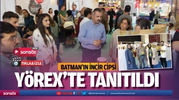 Batman&rsquo;ın incir cipsi, Y&Ouml;REX&rsquo;te tanıtıldı