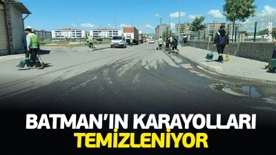 Batman&rsquo;ın karayolları temizleniyor