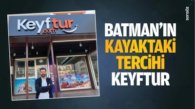Batman&rsquo;ın kayaktaki tercihi Keyftur&hellip;