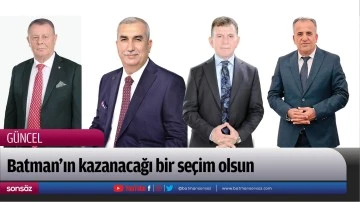 Batman&rsquo;ın kazanacağı bir se&ccedil;im olsun