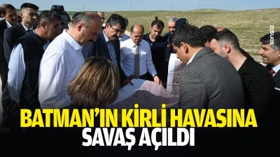 Batman&rsquo;ın kirli havasına savaş a&ccedil;ıldı