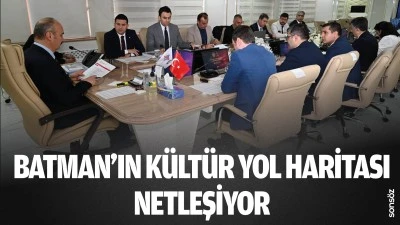 Batman&rsquo;ın k&uuml;lt&uuml;r yol haritası netleşiyor