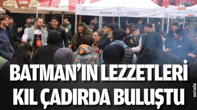 Batman&rsquo;ın lezzetleri kıl &ccedil;adırda buluştu
