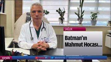 Batman&rsquo;ın Mahmut Hocası&hellip;