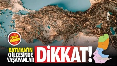 Batman&rsquo;ın o il&ccedil;esinde yaşayanlar dikkat!