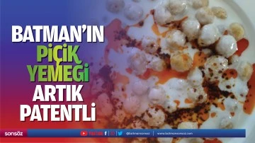 Batman&rsquo;ın Pi&ccedil;ik Yemeği artık patentli
