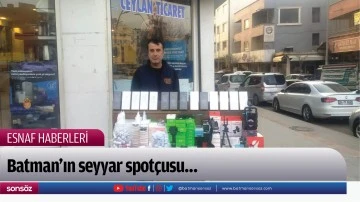 Batman&rsquo;ın seyyar spot&ccedil;usu&hellip;
