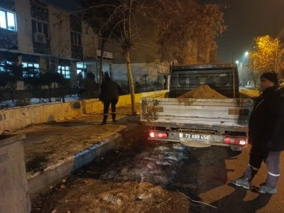 Batman&rsquo;ın sokakları tuzlanıyor