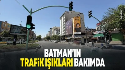Batman&rsquo;ın trafik ışıkları bakımda