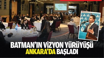 Batman&rsquo;ın vizyon y&uuml;r&uuml;y&uuml;ş&uuml; Ankara&rsquo;da başladı