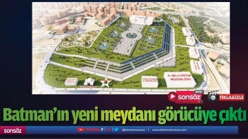 Batman&rsquo;ın yeni meydanı g&ouml;r&uuml;c&uuml;ye &ccedil;ıktı