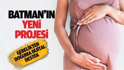 Batman&rsquo;ın yeni projesi; Gebelikten doğuma dijital destek&hellip;