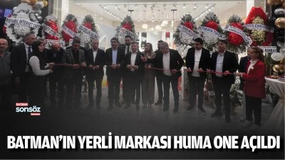 Batman&rsquo;ın yerli markası Huma One a&ccedil;ıldı