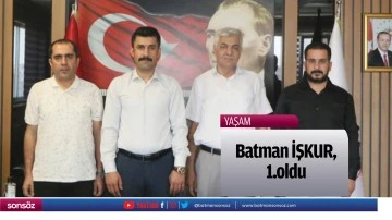 Batman İŞKUR, 1.oldu