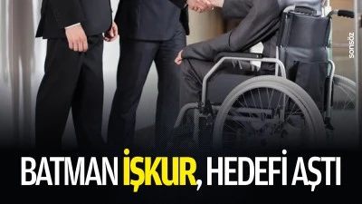 Batman İŞKUR, hedefi aştı