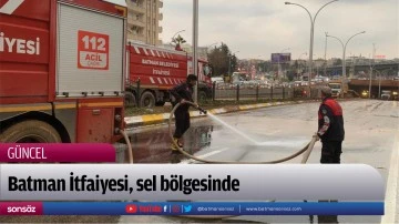 Batman İtfaiyesi, sel b&ouml;lgesinde