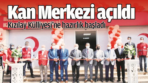 BATMAN KAN MERKEZİ A&Ccedil;ILDI