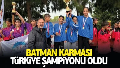 Batman Karması, T&uuml;rkiye Şampiyonu oldu