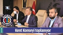 BATMAN KENT KONSEYİ TOPLANIYOR