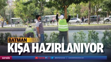 Batman kışa hazırlanıyor