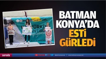 Batman, Konya&rsquo;da esti g&uuml;rledi