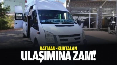 Batman -Kurtalan ulaşımına zam!