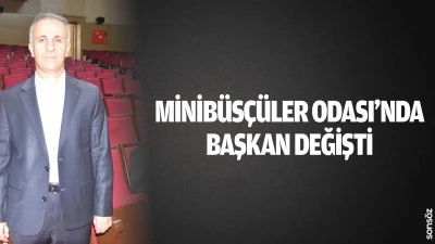 Batman Minib&uuml;s&ccedil;&uuml;ler Odası&rsquo;nda başkan değişti