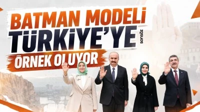 Batman Modeli T&uuml;rkiye&rsquo;ye &ouml;rnek oluyor