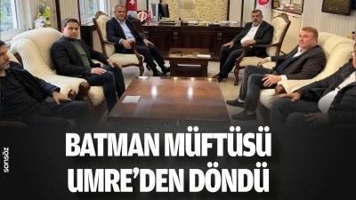 Batman M&uuml;ft&uuml;s&uuml; Umre&rsquo;den d&ouml;nd&uuml;