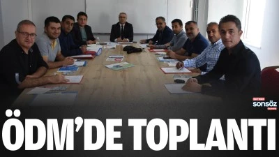 Batman &Ouml;DM&rsquo;de toplantı