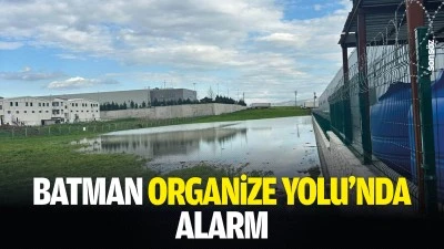 Batman Organize Yolu&rsquo;nda alarm