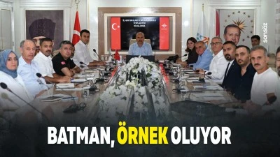 Batman, &ouml;rnek oluyor