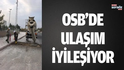 Batman OSB&rsquo;de ulaşım iyileşiyor