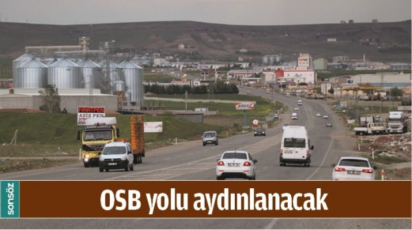 BATMAN OSB YOLU AYDINLANACAK