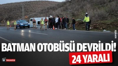 Batman Otob&uuml;s&uuml; devrildi!