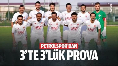 Batman Petrolspor&rsquo;dan 3&rsquo;te 3&rsquo;l&uuml;k prova