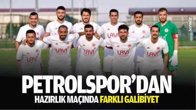 Batman Petrolspor&rsquo;dan hazırlık ma&ccedil;ında farklı galibiyet